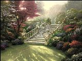 Thomas Kinkade Stairway to Paradise painting
